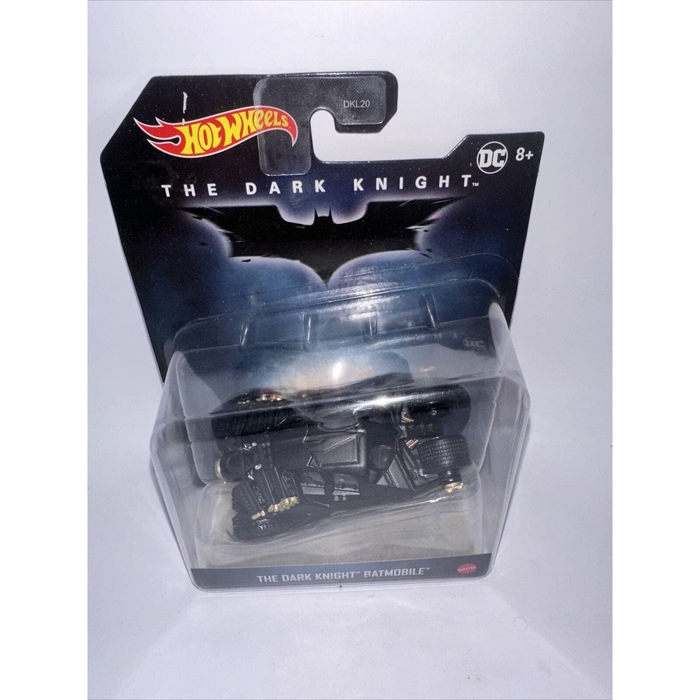 THE DARK KNIGHT BATMOBILE- Mattel Hot Wheels 1:50 Scale NEW TUMBLER
